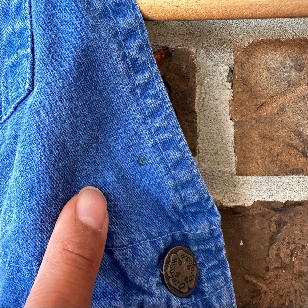 OshKosh B'gosh Blue Denim Overalls for Play - Picture 3 of 11